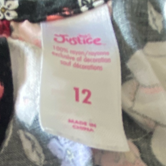 Dress with flowers on it from justice - Picture 2 of 3